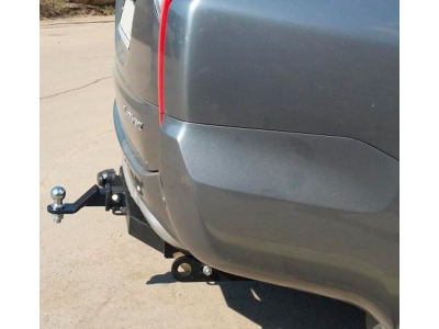 Фаркоп Бизон шар Е съемное крепление под американский квадрат для Mitsubishi Pajero Sport 2008-2020